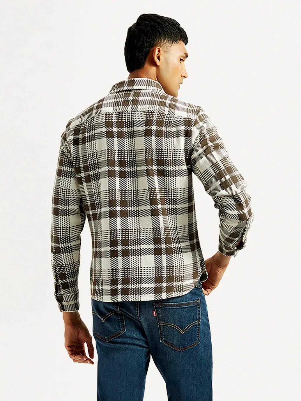 Men's Plaid Relaxed Fit Shirt 3