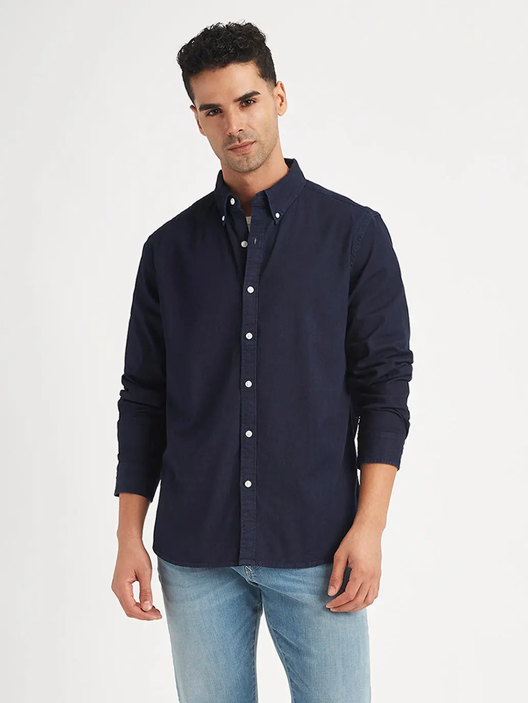 Men's Solid Slim Fit Shirt 5