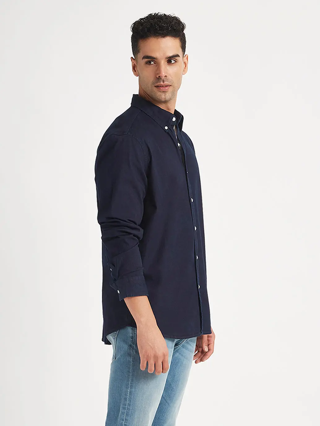 Men's Solid Slim Fit Shirt 4