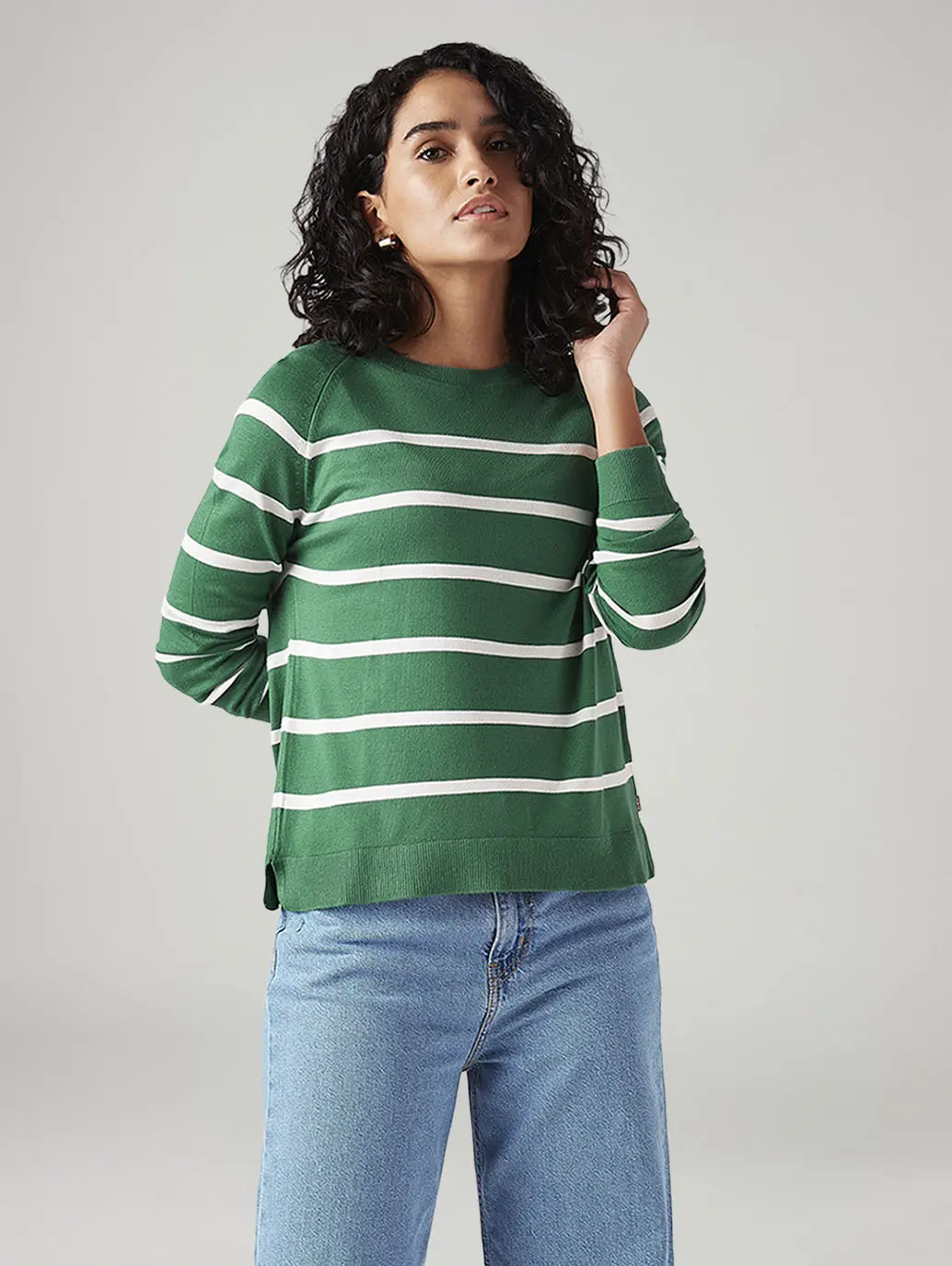 Women's Striped Regular Fit T-Shirt 1