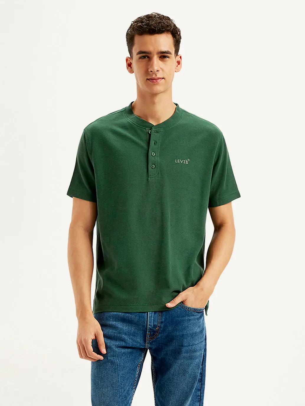 Men's Textured Slim Fit T-Shirt 1
