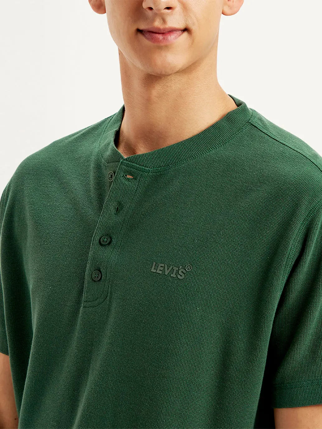 Men's Textured Slim Fit T-Shirt 5