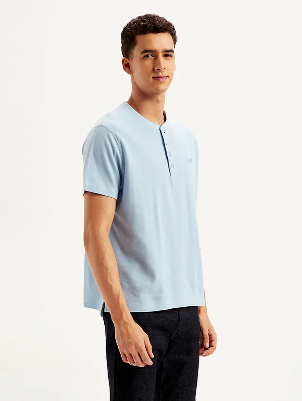 Men's Textured Slim Fit T-Shirt 1