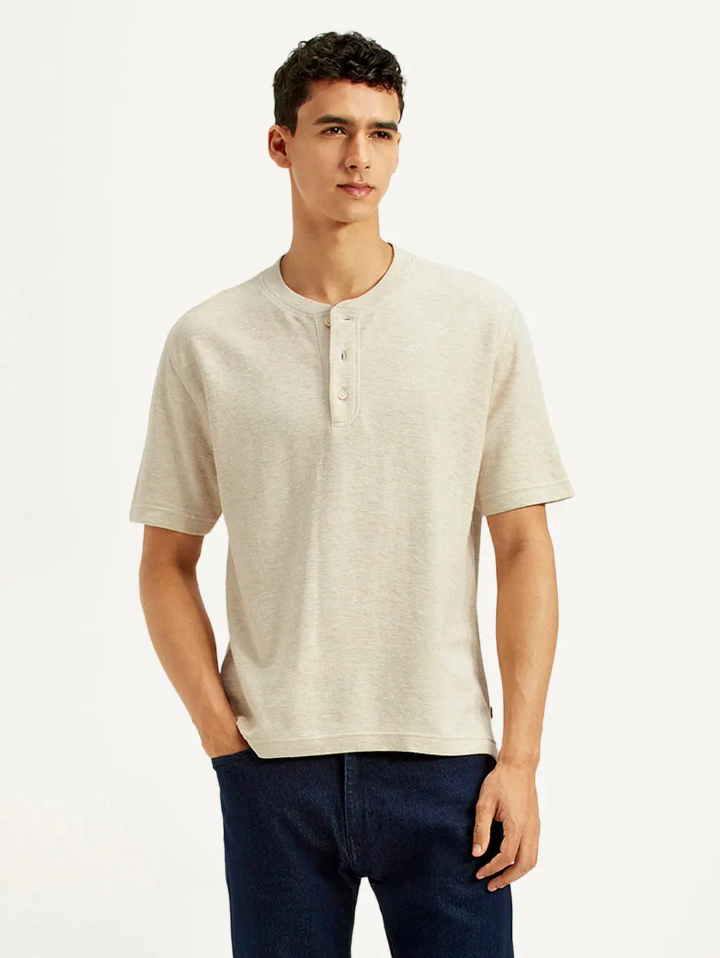 Men's Textured Slim Fit T-Shirt 2