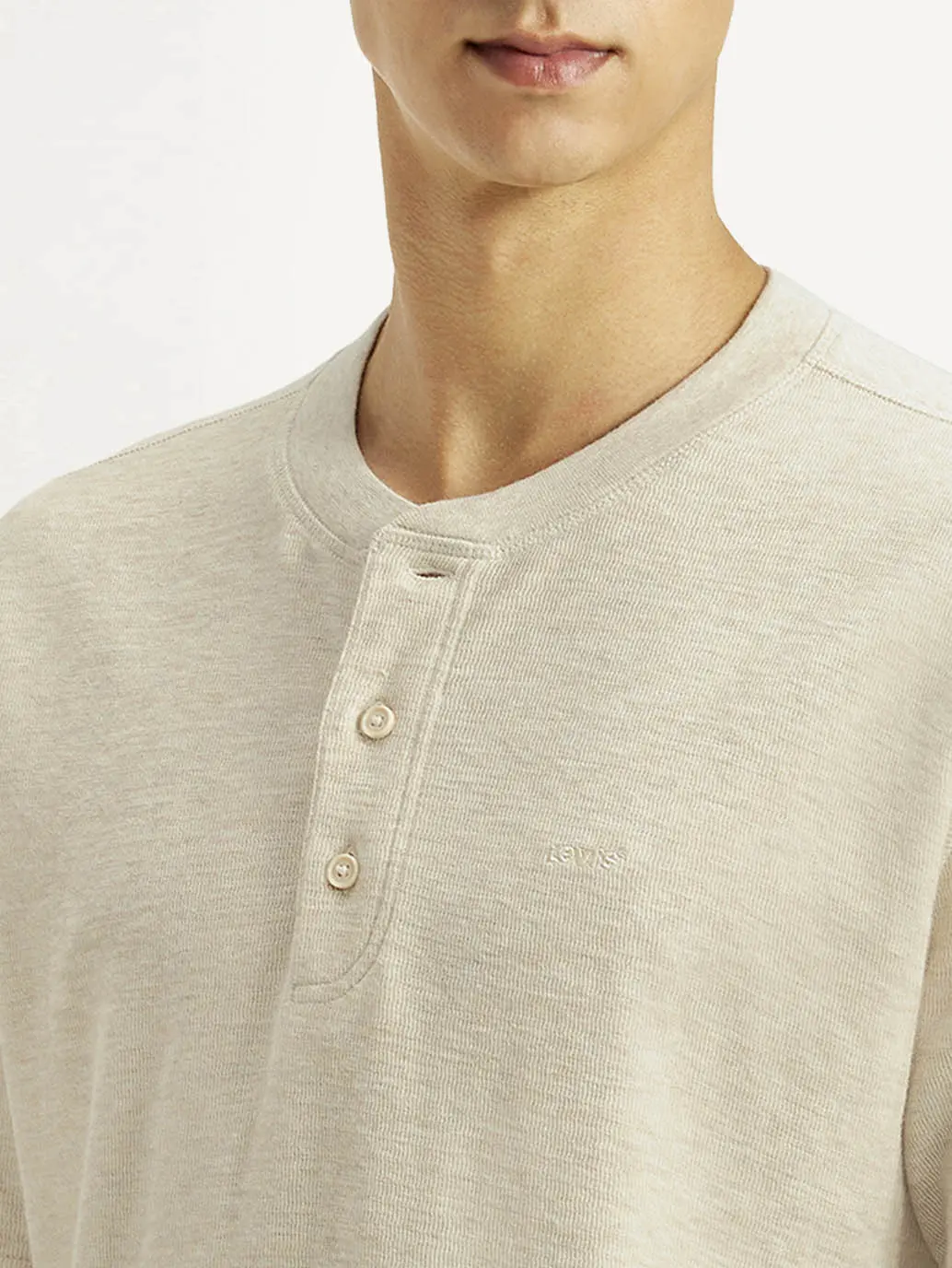 Men's Textured Slim Fit T-Shirt 5