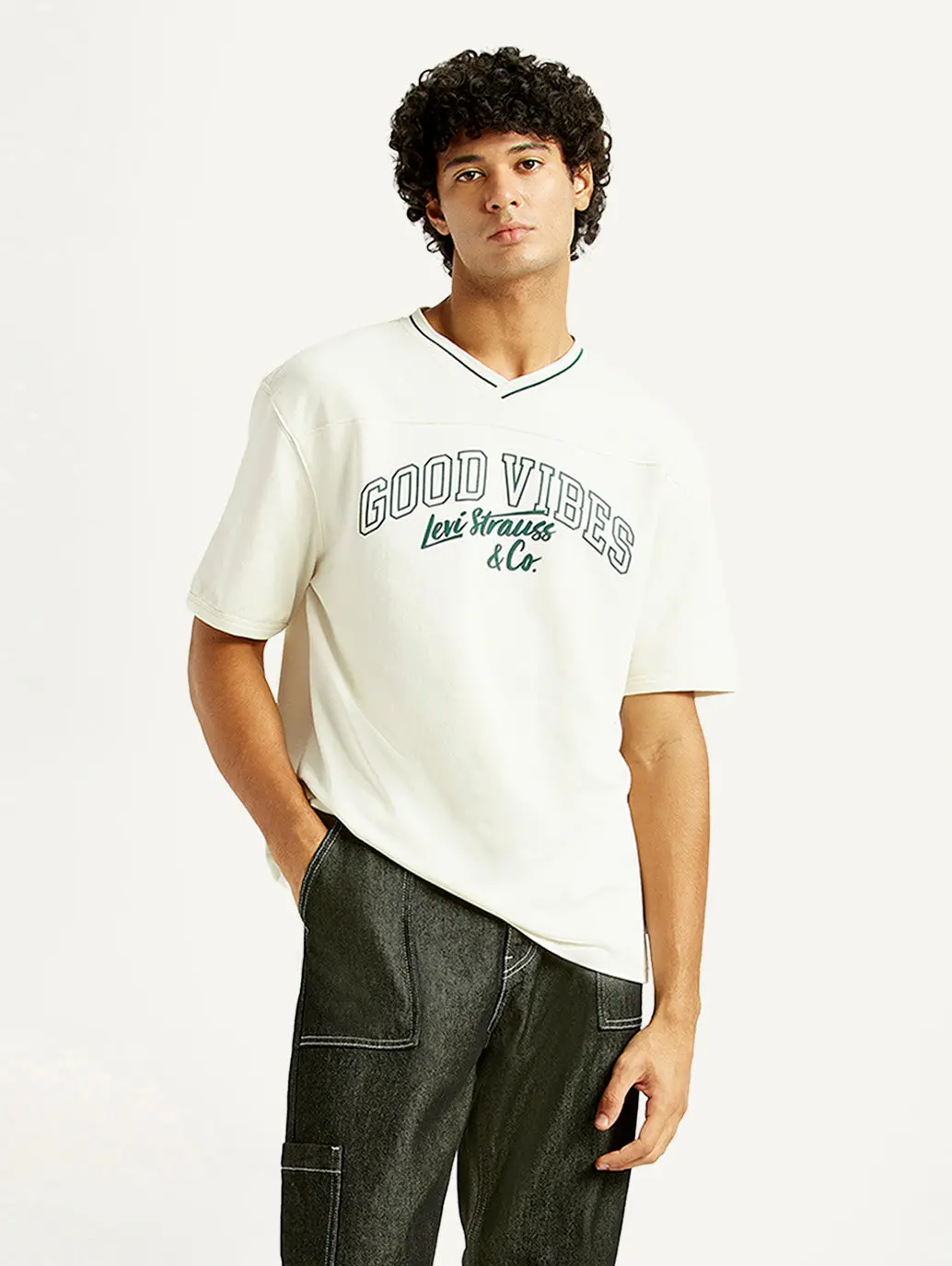 Men's Printed Loose Fit T-Shirt 1
