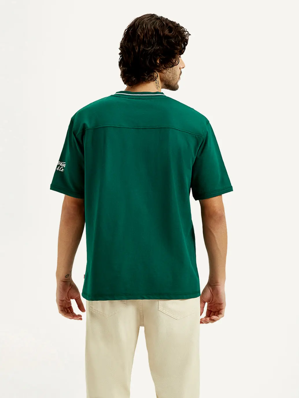 Men's Printed Loose Fit T-Shirt 2