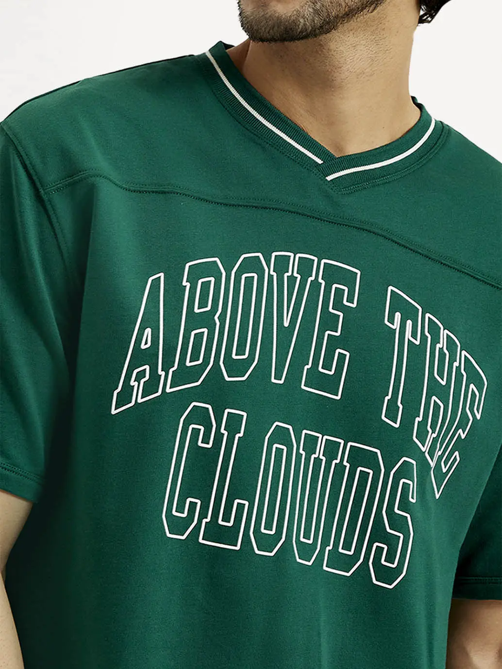 Men's Printed Loose Fit T-Shirt 4