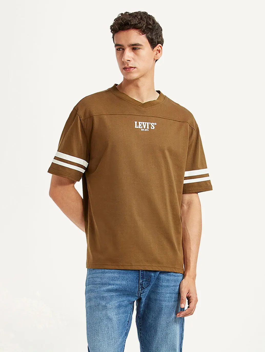 Men's Graphic Print Loose Fit T-Shirt 1