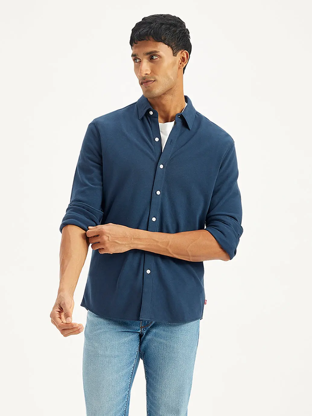 Men's Solid Slim Fit Shirt 1