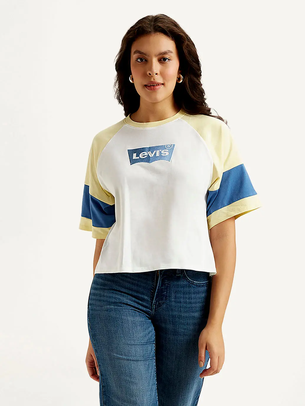 Women's Colorblock Relaxed Fit T-Shirt 3
