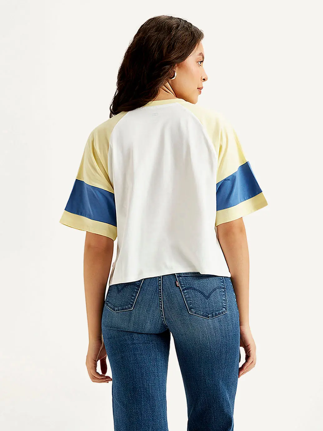 Women's Colorblock Relaxed Fit T-Shirt 4