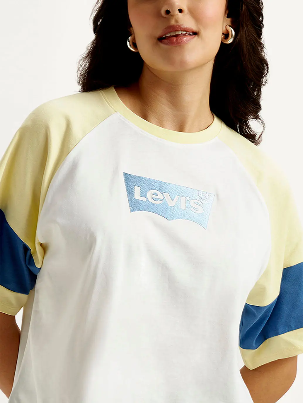 Women's Colorblock Relaxed Fit T-Shirt 5