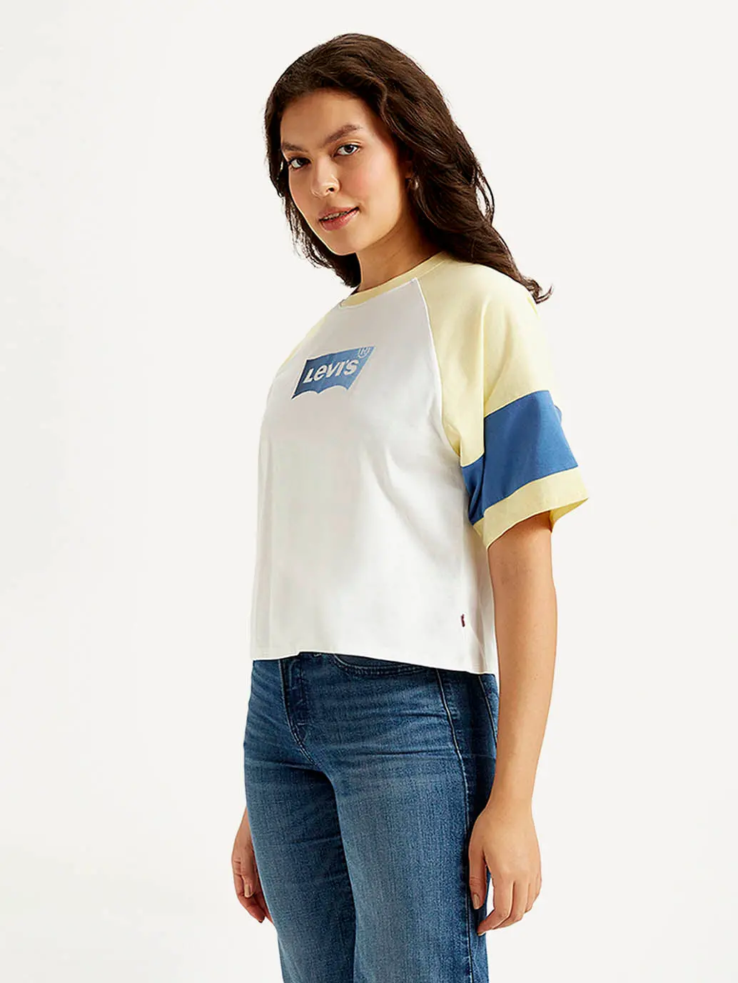 Women's Colorblock Relaxed Fit T-Shirt 2