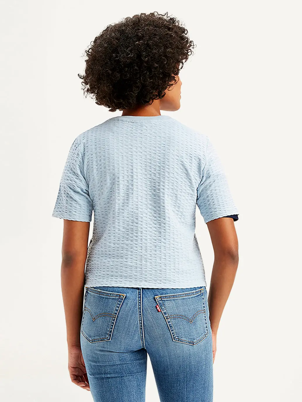 Women's Textured Regular Fit Top 4