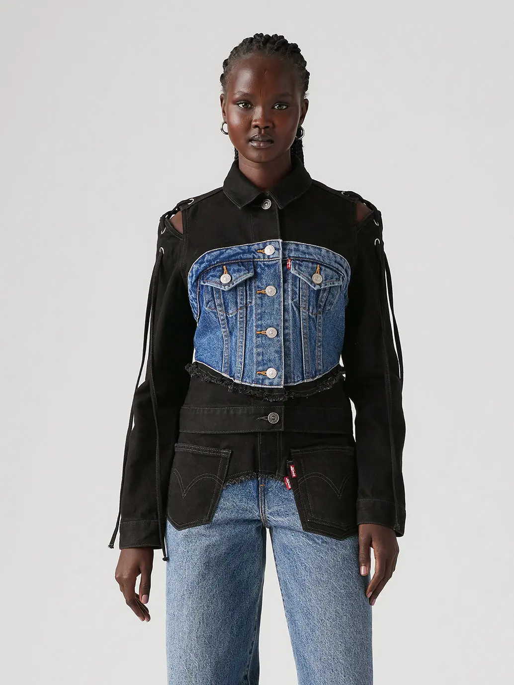 Levi’S® X Adsb Andersson Bell Half Denim Trucker Jacket 2