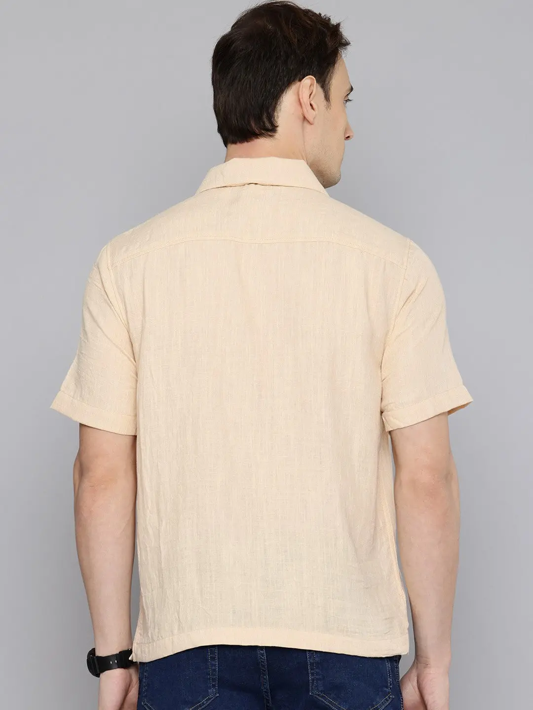 Men's Solid Slim Fit Shirt 2