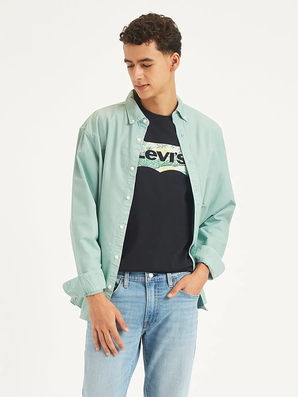 Men's Solid Slim Fit Shirt 2