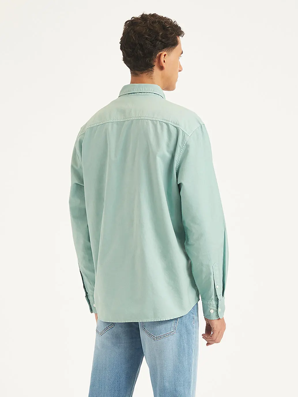 Men's Solid Slim Fit Shirt 4