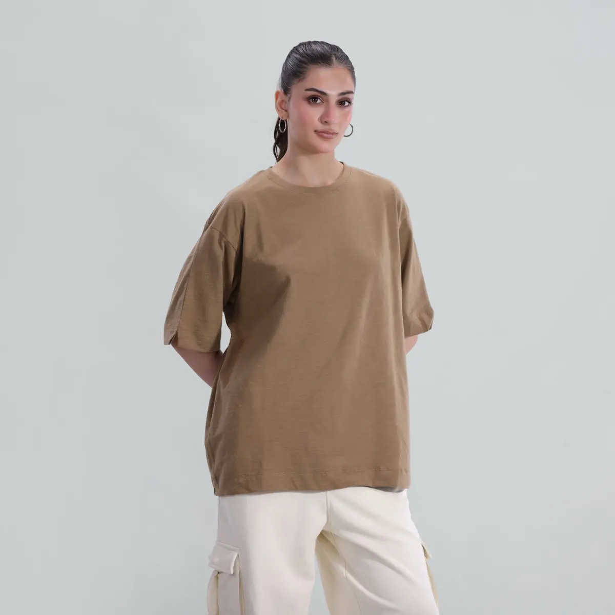 Slub Oversized Tee 1