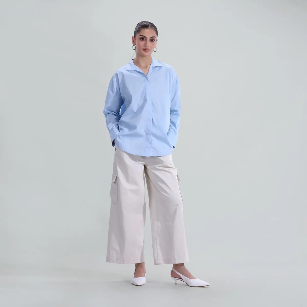 Poplin Oversized Shirt 2