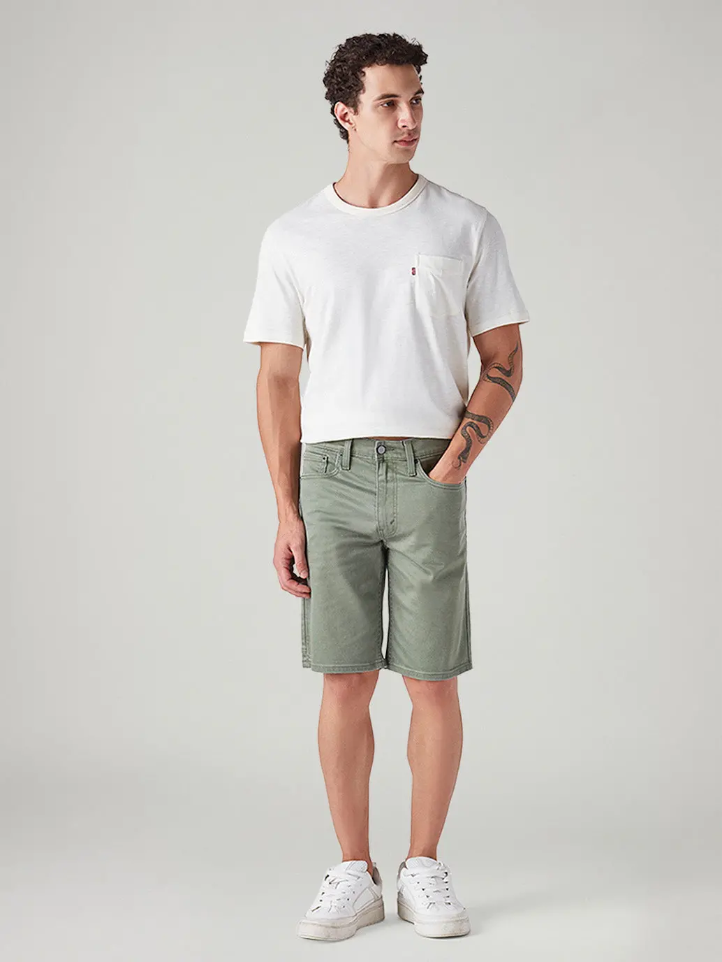 Men's 502 Sage Tapered Fit Mid Rise Shorts 2