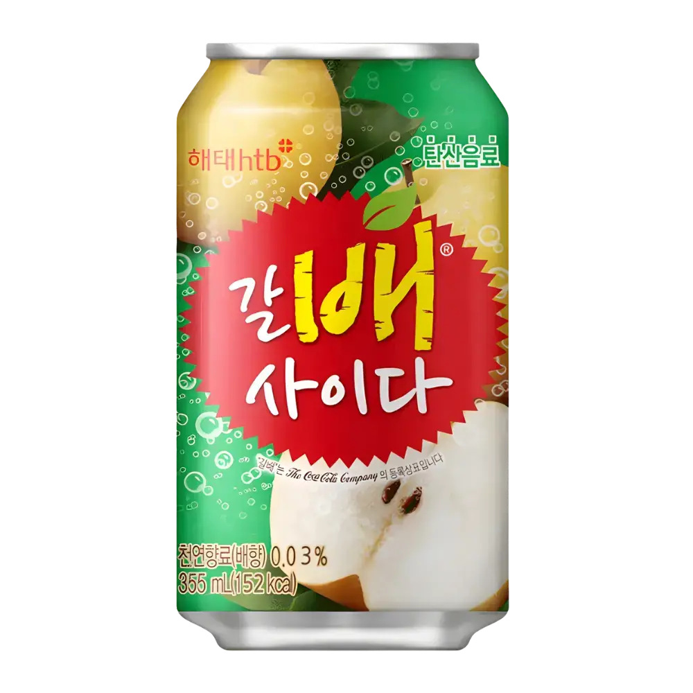 Haitai Crushed Pear Soda 355Ml 1