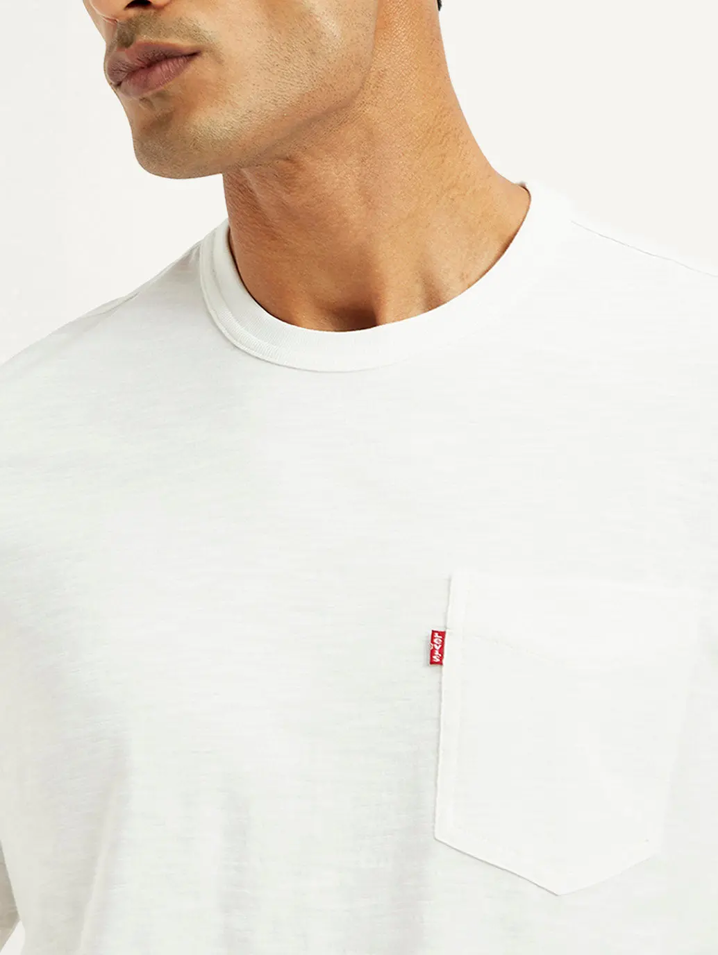 Men's Solid Crew Neck T-Shirt 4
