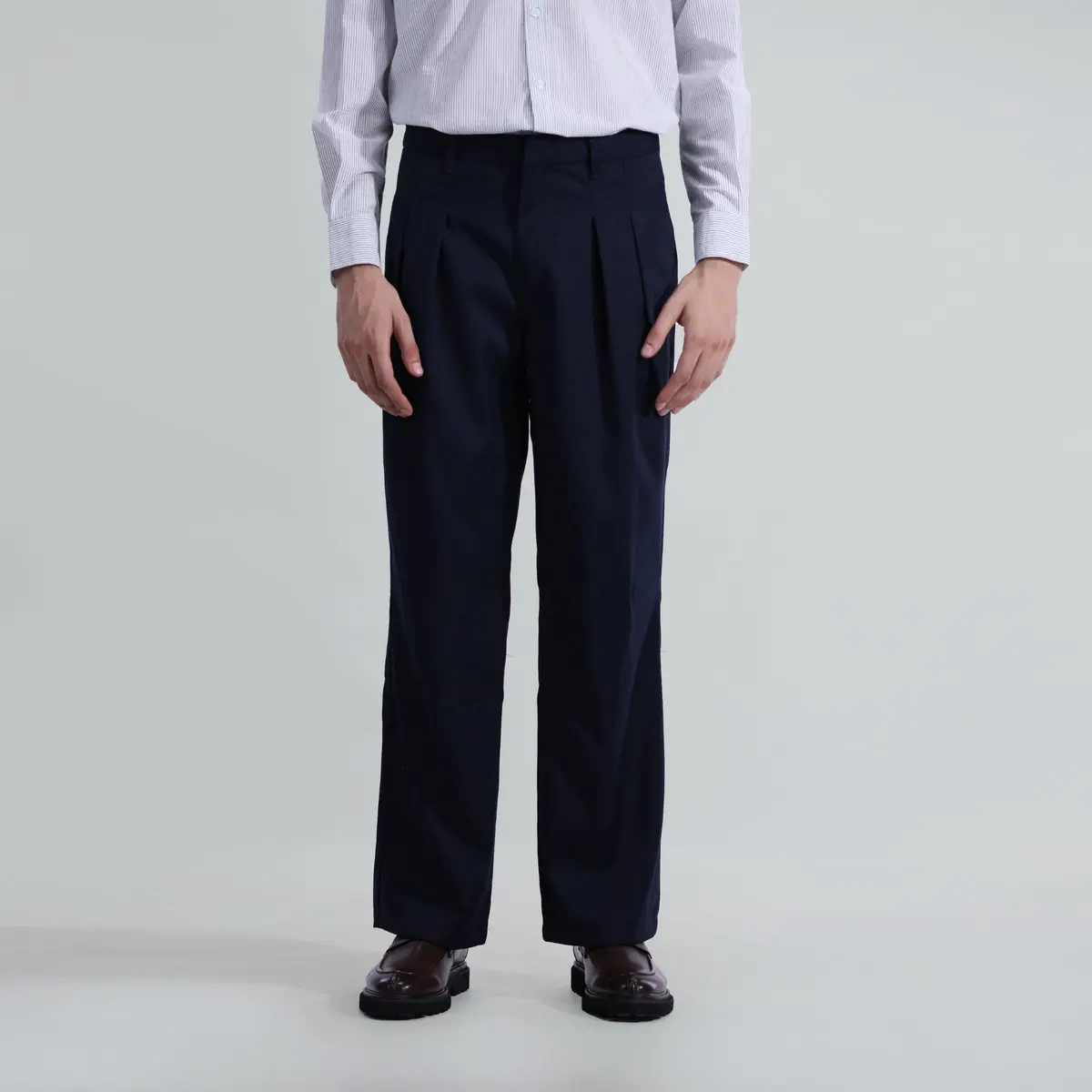 Pleated Flare Pant 1