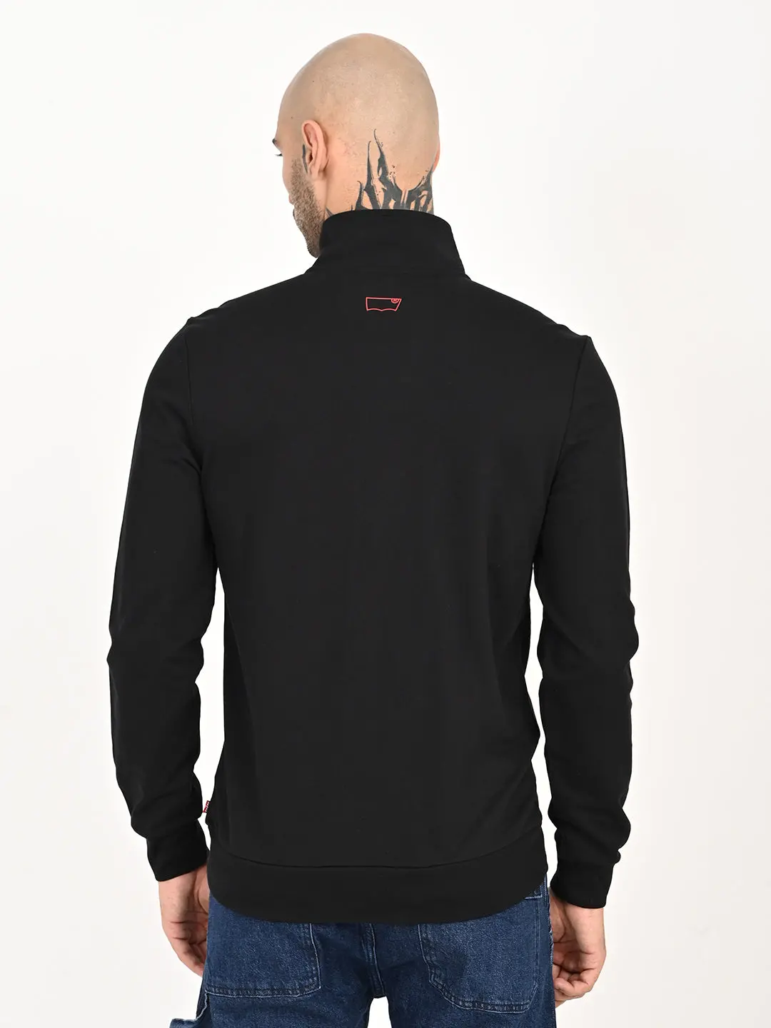 Men's Solid Turtleneck Sweatshirt 2