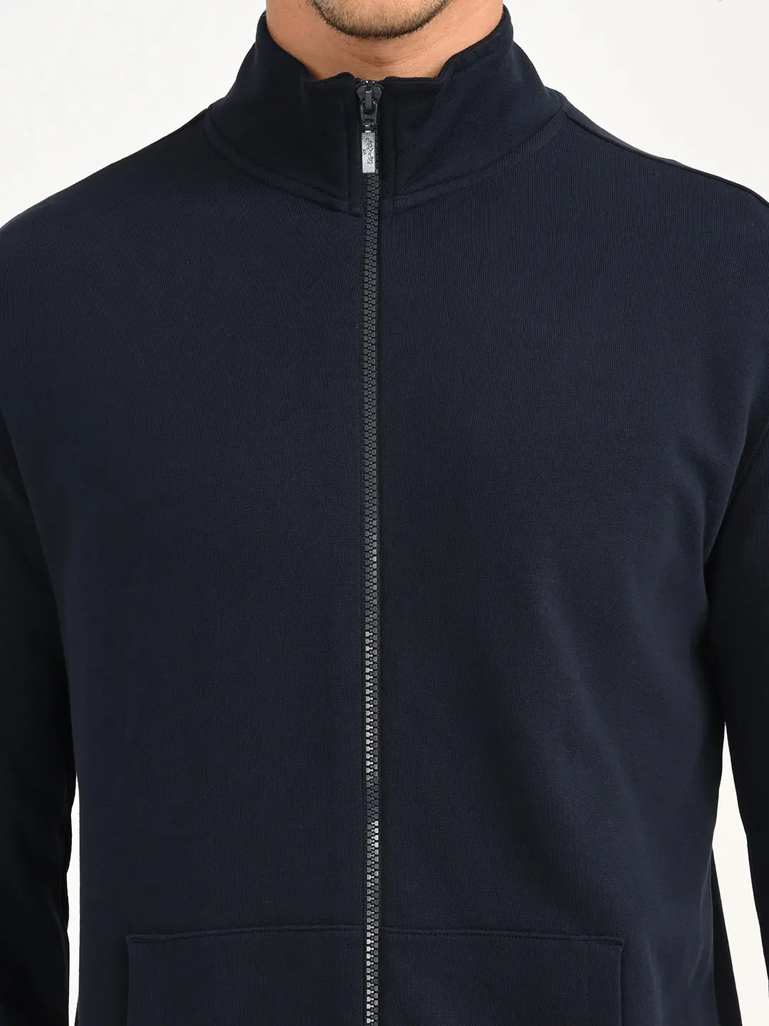 Men's Solid Turtleneck Sweatshirt 4