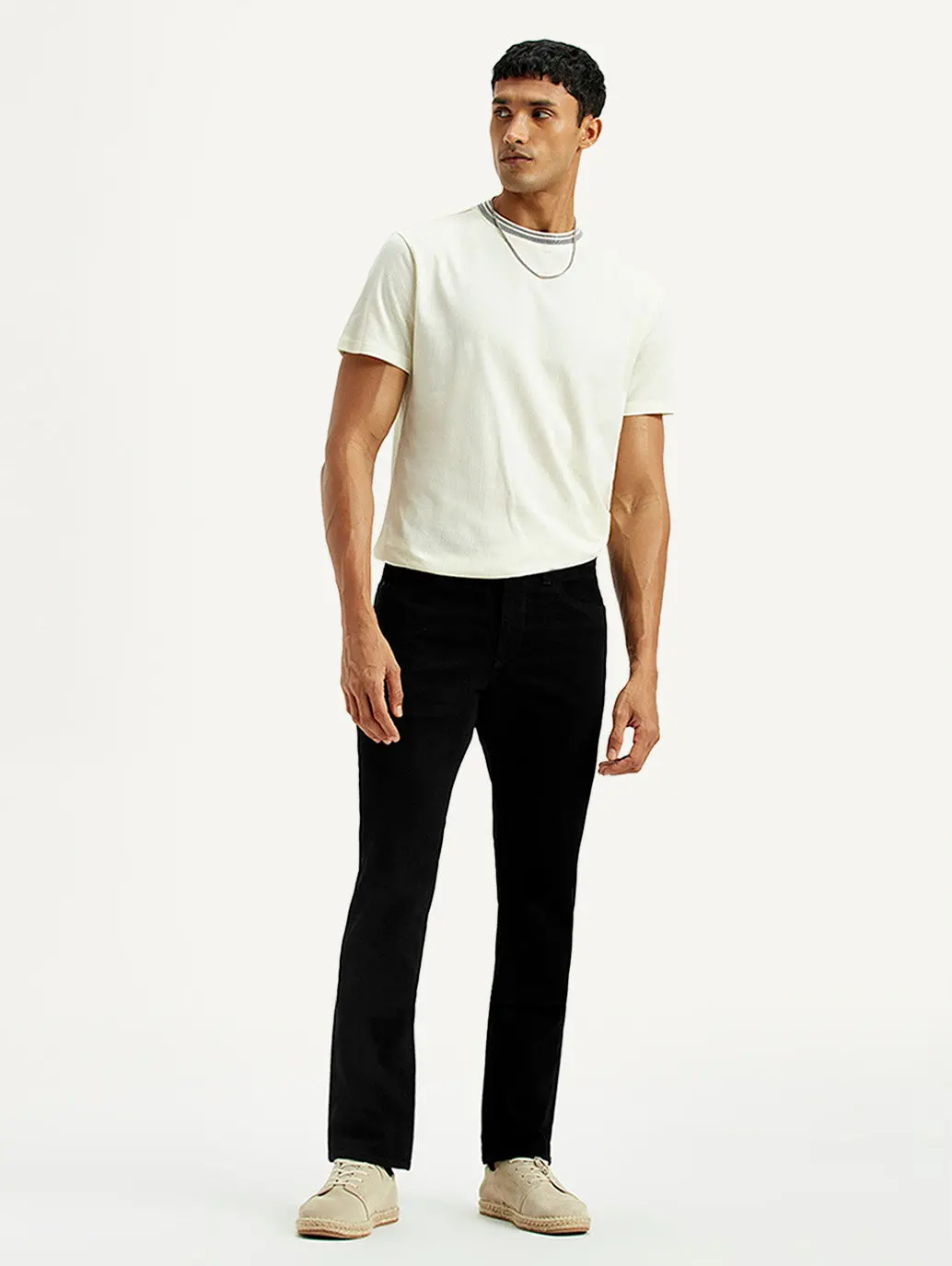 Men's Redloop 511 Black Slim Fit Mid Rise Jeans 1
