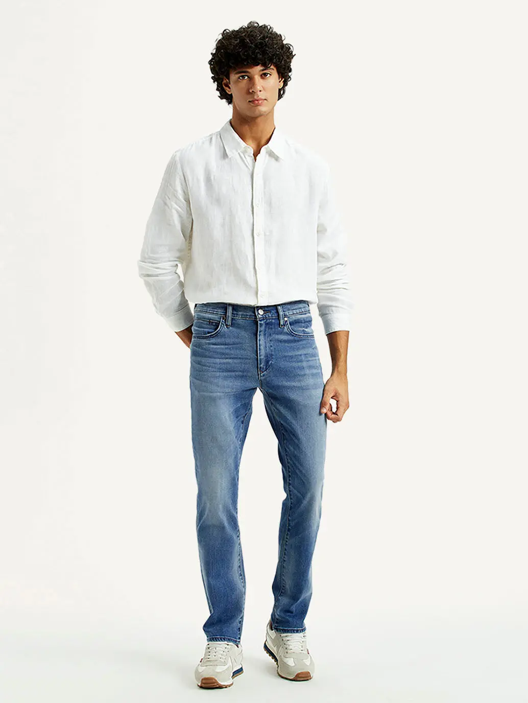 Men's Redloop 511 Indigo Slim Fit Mid Rise Jeans 1