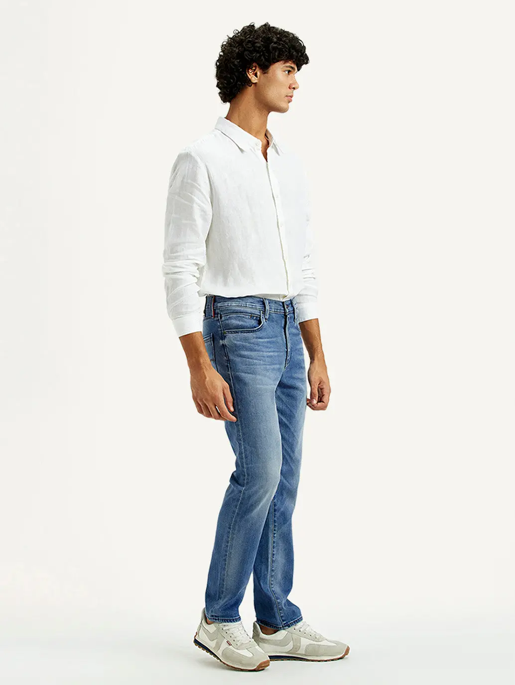 Men's Redloop 511 Indigo Slim Fit Mid Rise Jeans 6