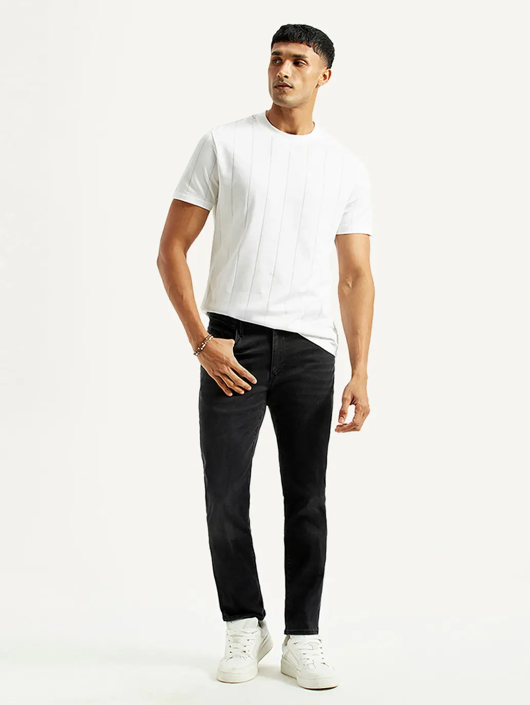 Men's Redloop 511 Charcoal Grey Slim Fit Innovation Stretch Jeans 1