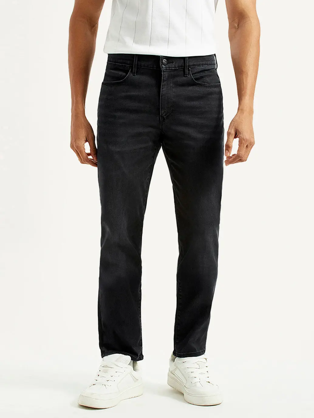 Men's Redloop 511 Charcoal Grey Slim Fit Innovation Stretch Jeans 2