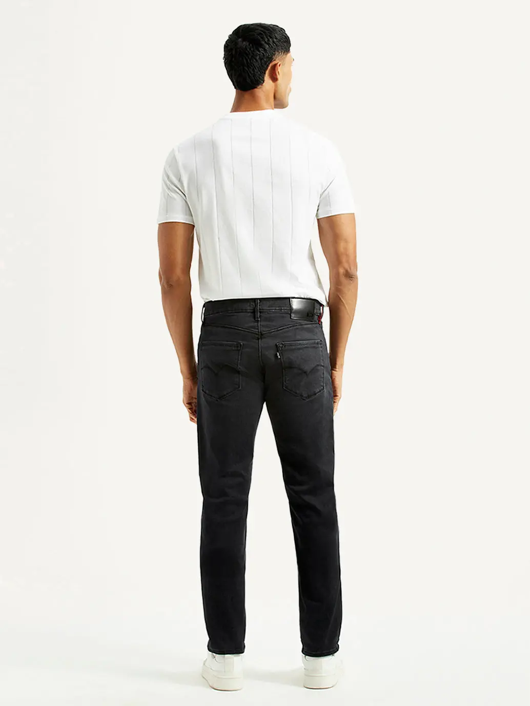 Men's Redloop 511 Charcoal Grey Slim Fit Innovation Stretch Jeans 3