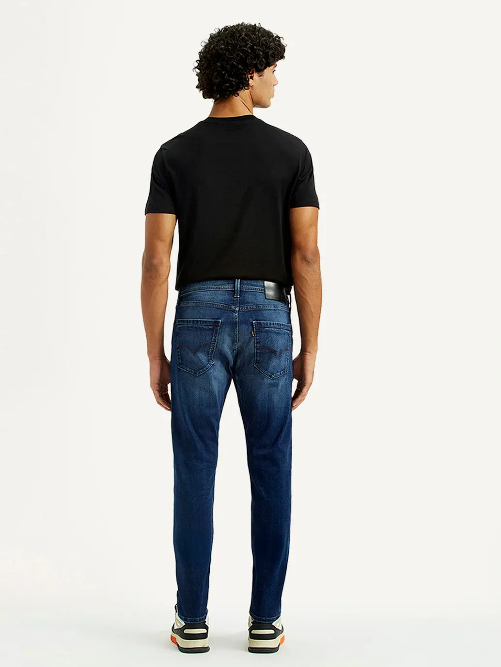 Men's Redloop 512 Indigo Slim Tapered Fit Mid Rise Jeans 5