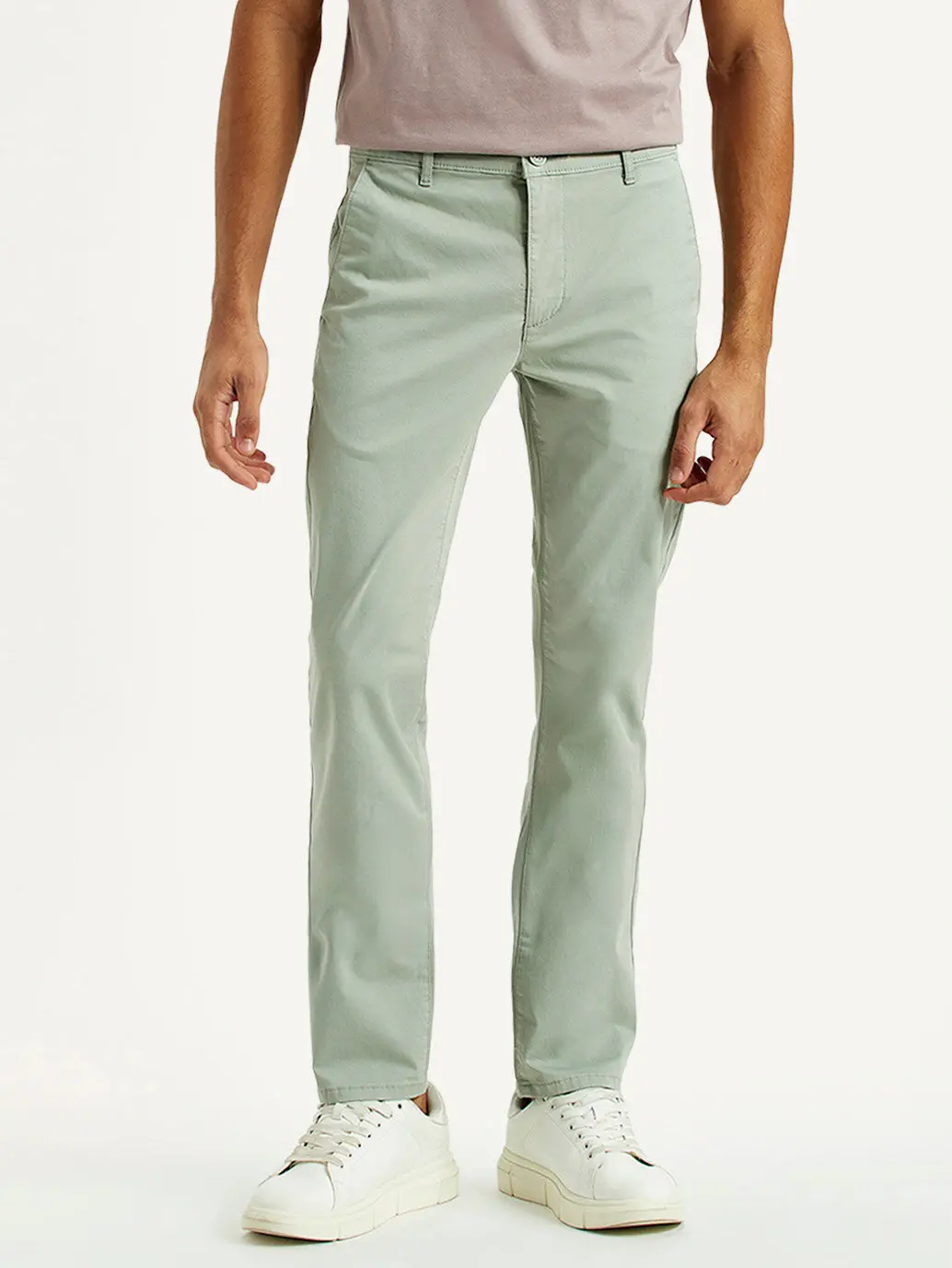 Men's 511 Green Slim Fit Mid Rise Chinos 2