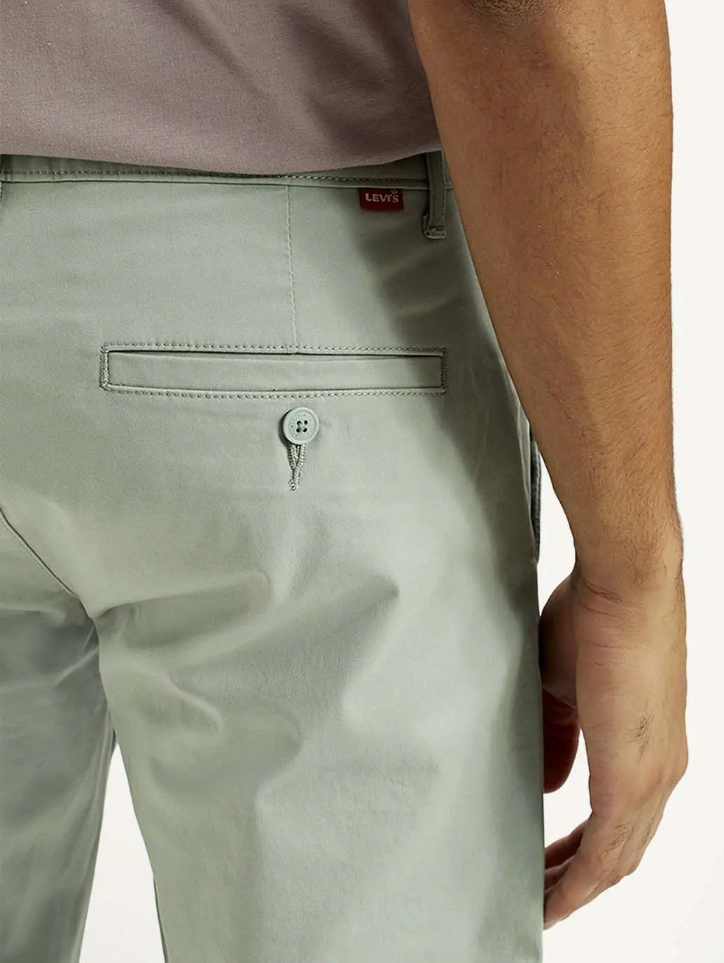 Men's 511 Green Slim Fit Mid Rise Chinos 5