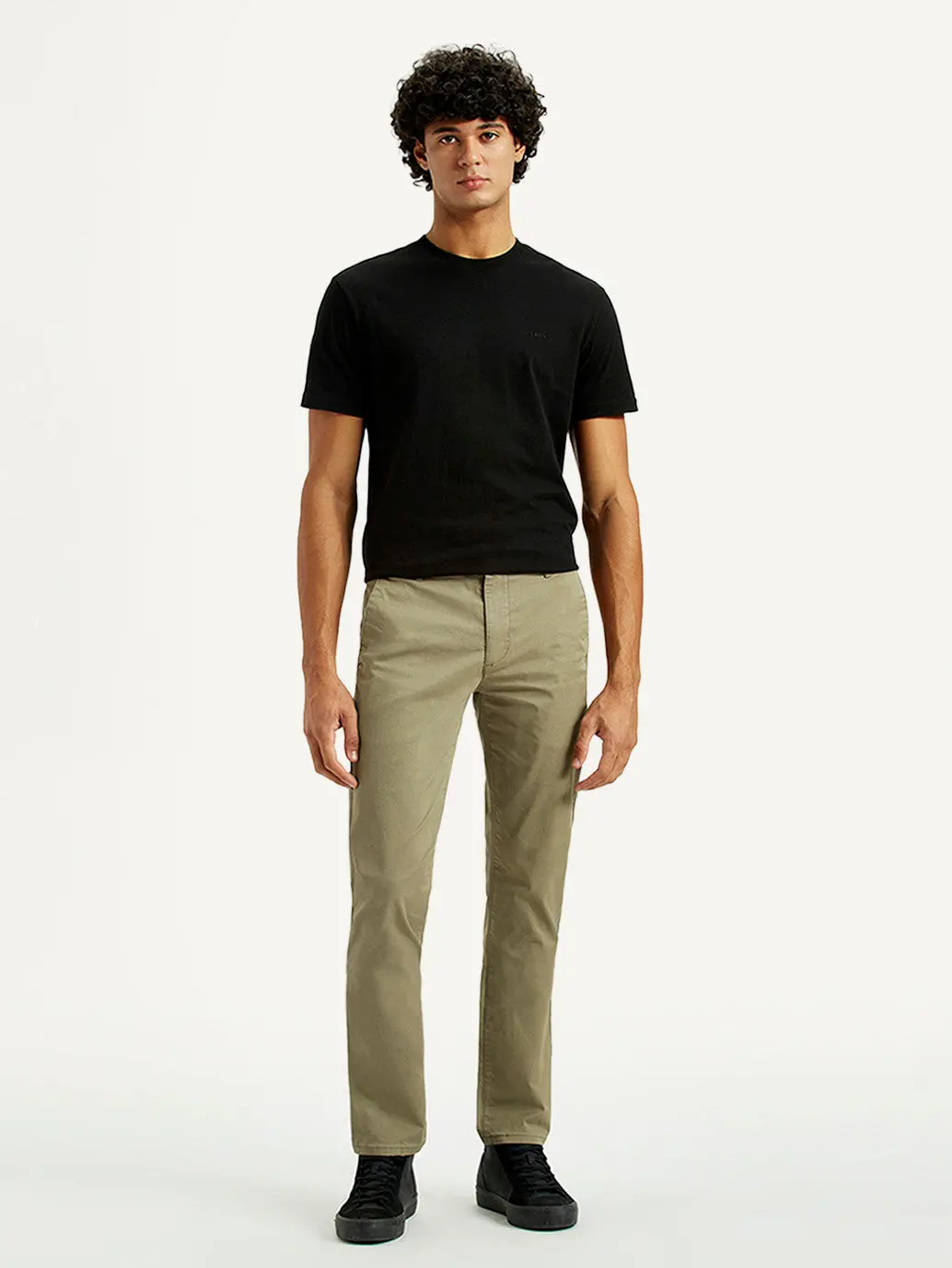 Men's 511 Green Slim Fit Mid Rise Chinos 1
