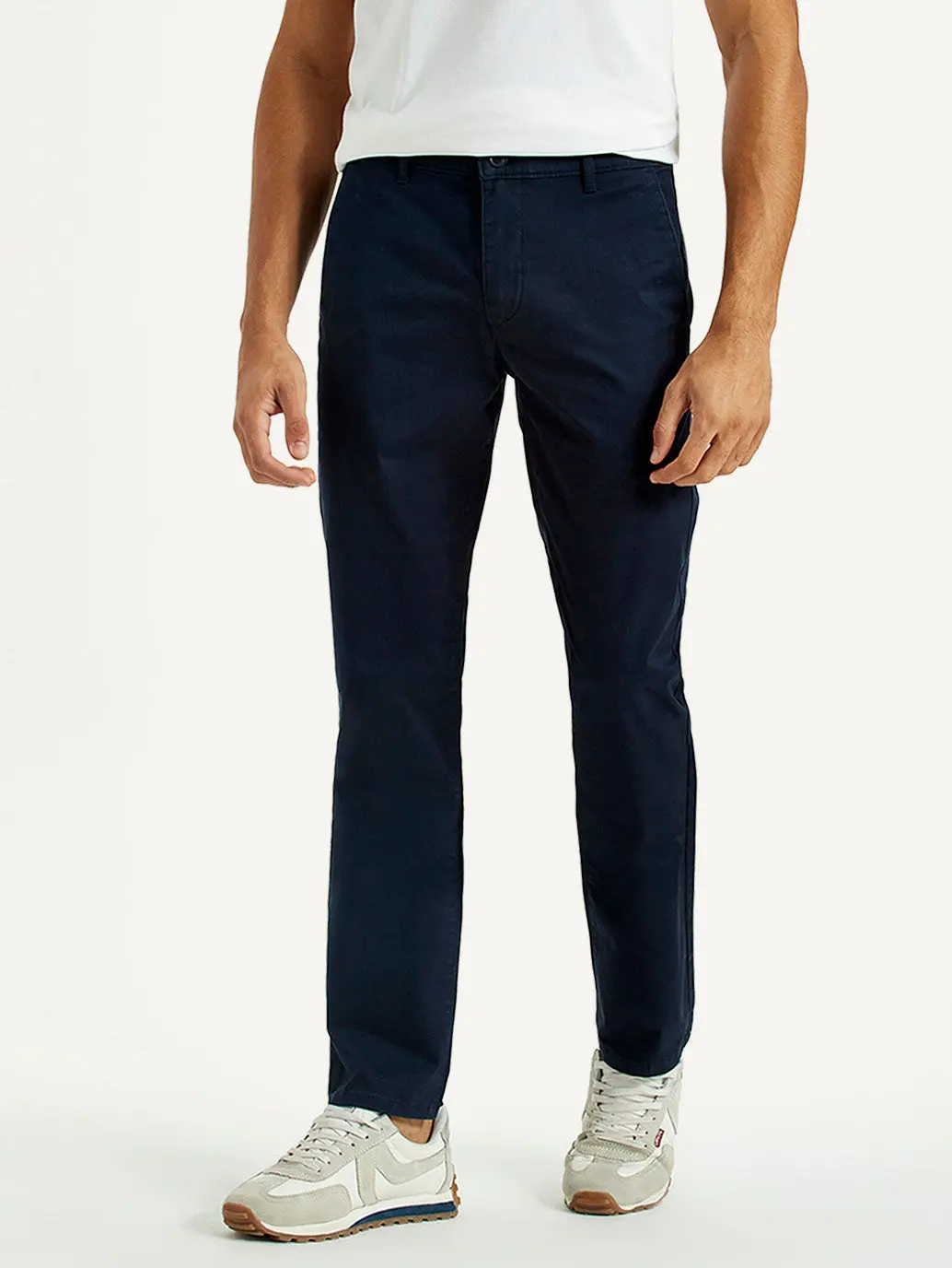 Men's 511 Dark Blue Slim Fit Mid Rise Chinos 6