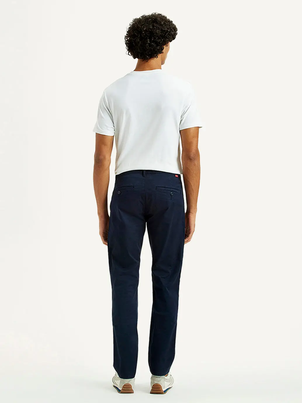 Men's 511 Dark Blue Slim Fit Mid Rise Chinos 2
