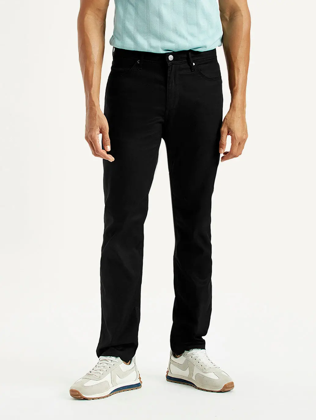Men's Redloop 511 Black Slim Fit Mid Rise Jeans 3