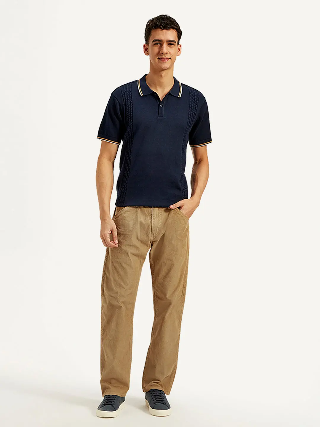 Men's 505 Khaki Straight Fit Corduroy Utility Pants 3