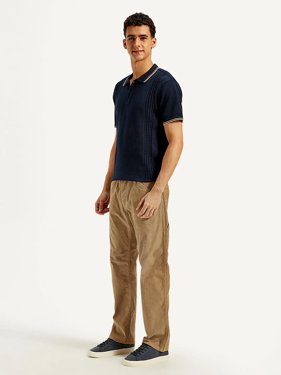 Men's 505 Khaki Straight Fit Corduroy Utility Pants 6
