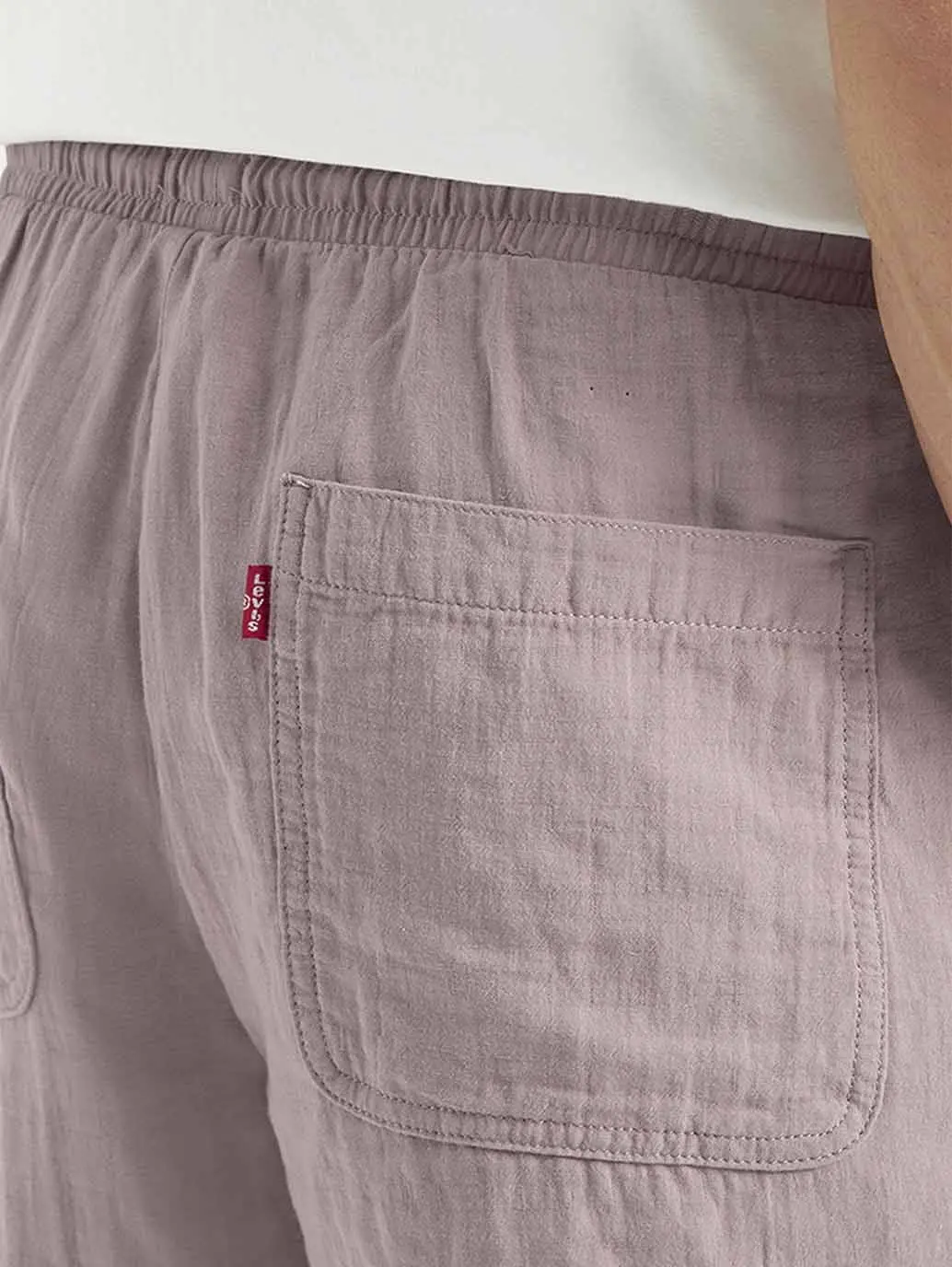 Men's Mauve Regular Fit Shorts 5