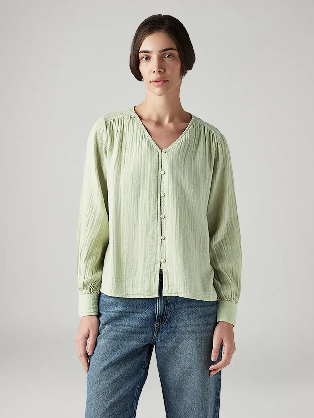 Women's Embroidered Regular Fit Top 2