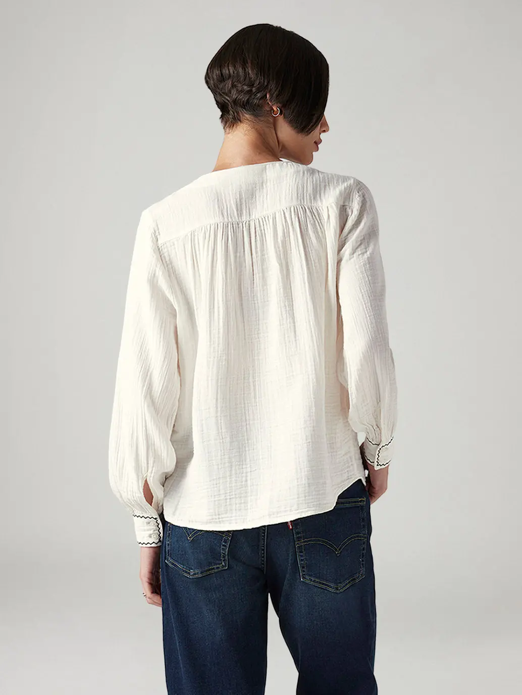Women's Embroidered Regular Fit Top 3