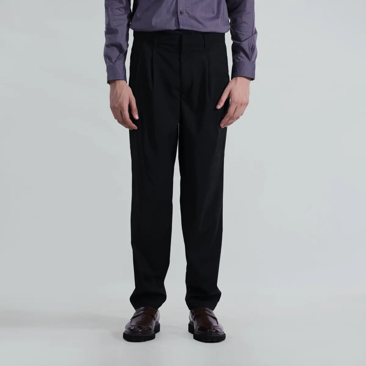 Pleated Regular Fit Trouser 1